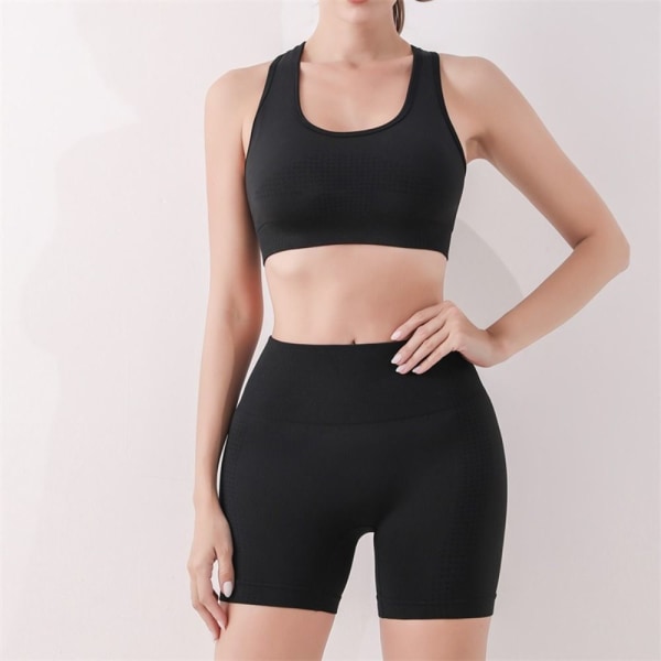 Ion Shaping Shorts Tummy Control Butt Lifting Shorts SVART Black L/XL:65-90kg