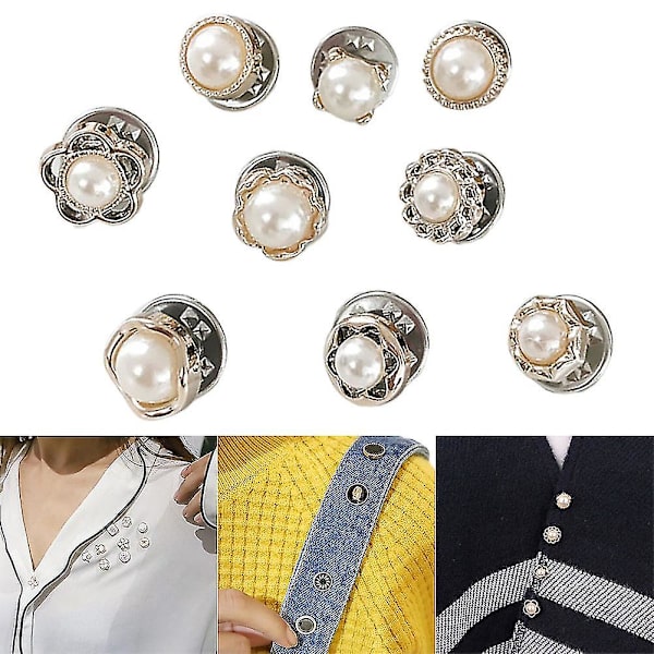 10st Förhindra oavsiktlig exponering Knappar Brosch Pins Badge