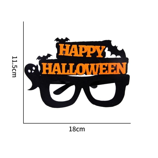 3/12st Halloweenglasögon Roliga pumpaglasögon H-3ST H-3ST H-3Pcs