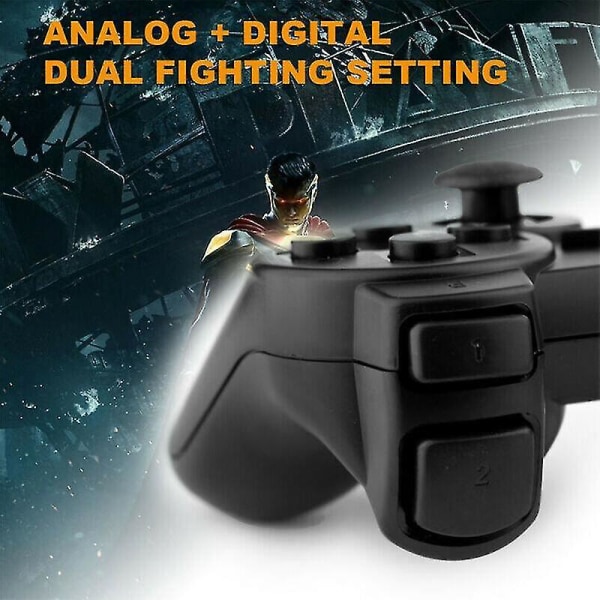 USB PC Dator Wired Gamepad Spelkontroll Joystick Rocker LR Game Remote Toy
