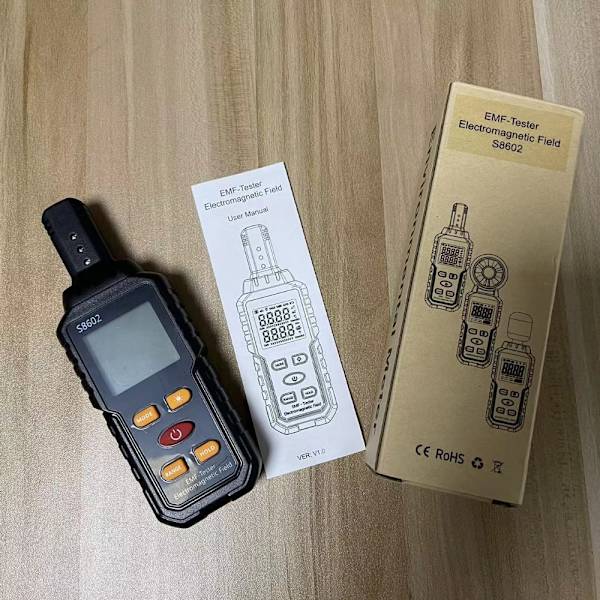 EMF-mätare Strålningsdetektor Mätare LCD EMF-detektor