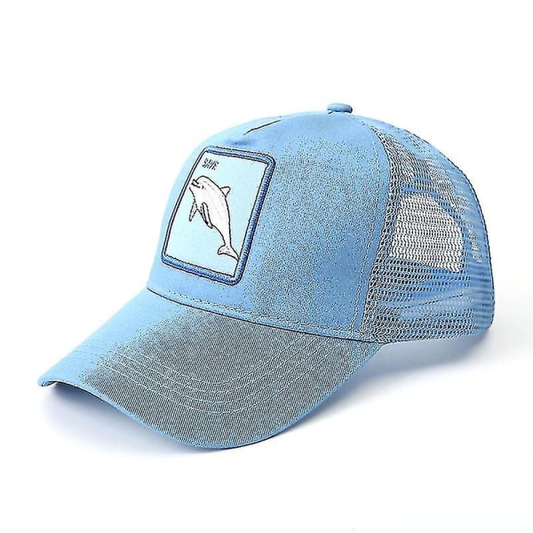Print Mesh Baseball Cap Trucker Hat