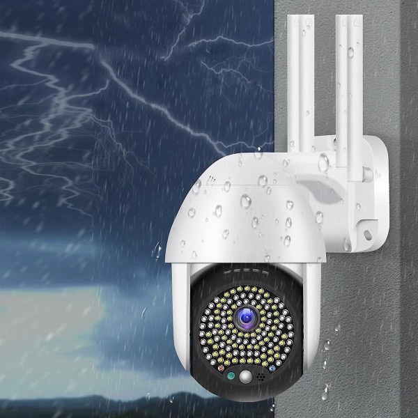 122LED 1080P PTZ-säkerhet WIFI-kamera Vattentät utomhus trådlös IP CCTV IR-kamera