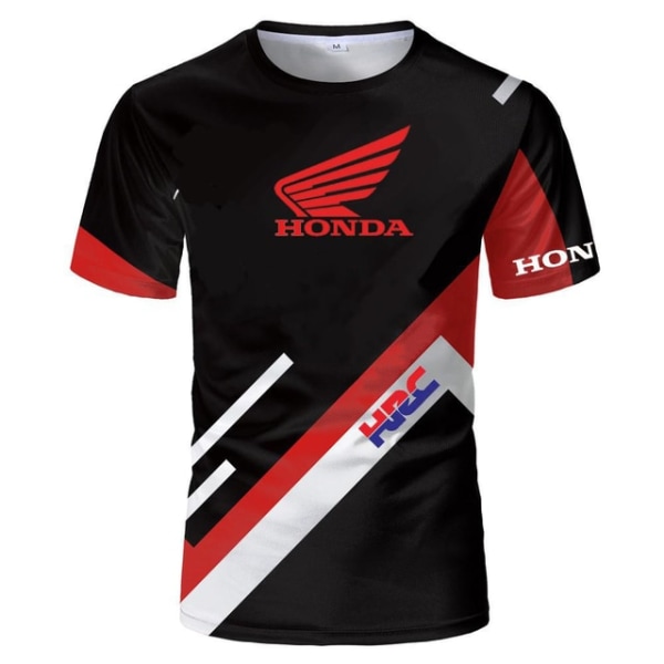 Honda T-shirt herr Motorcykel Racing kortärmad träningsoverall style 2 L