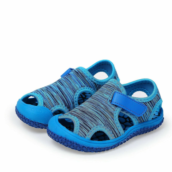 barnsandaler sommar strandskor sneakers blue 24