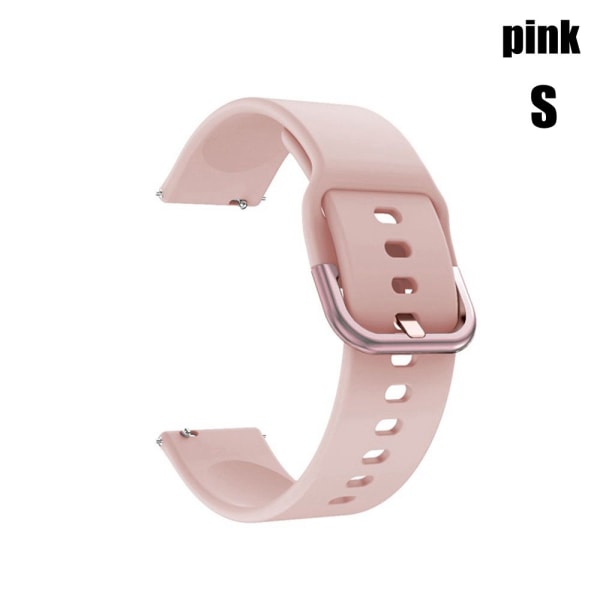 för Samsung Galaxy Watch Active 2 42mm silikon watch pink S