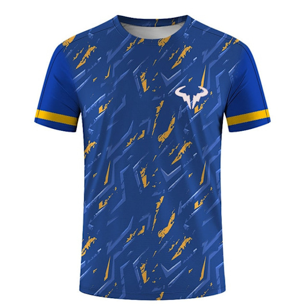 Sommar T-shirt badminton tennis serie kortärmad T-shirt style 5 XL