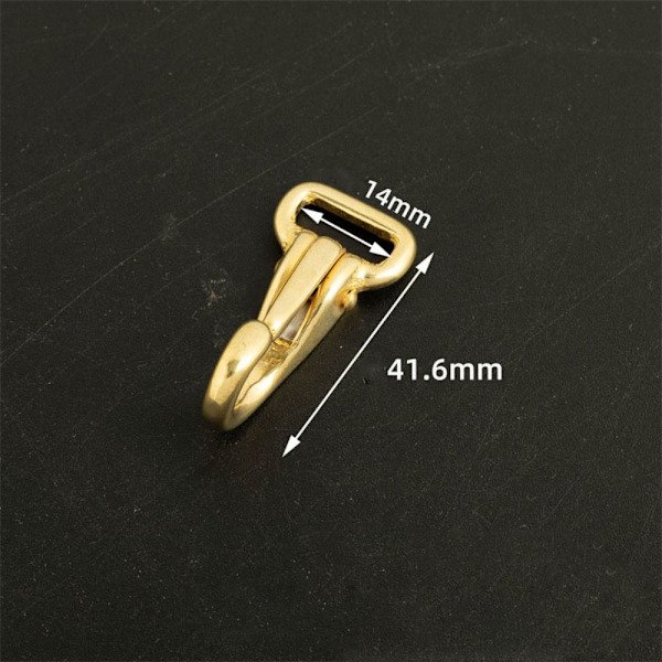 Axelrem Spänne Bälteslås Clip 41,6X14MM 41.6x14mm