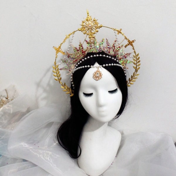 DIY Crown Material Kit Gothic Lolita Tiara 08 08 08