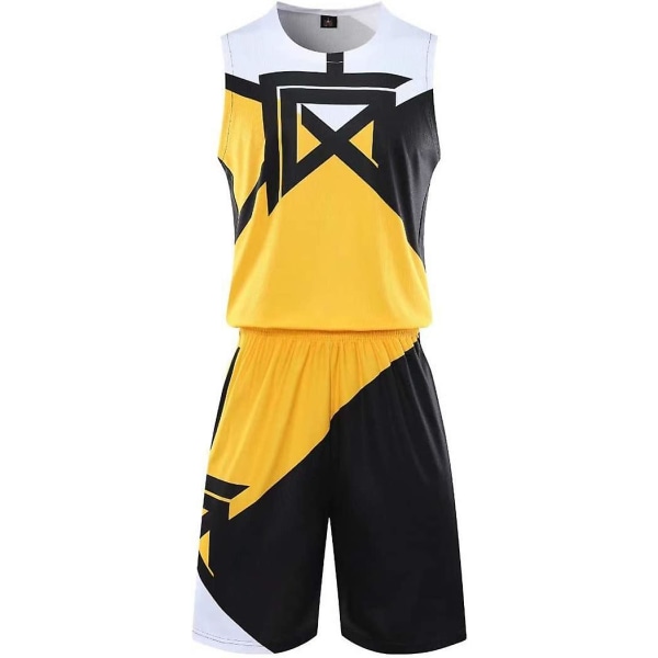 Jersey Set Jersey Training Wear Sportkläder Topp + Byxor 4XL