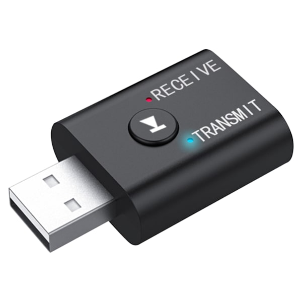 USB 5.0 Bluetooth -mottagare Adapter AUX 3,5 mm ljudjack as the picture