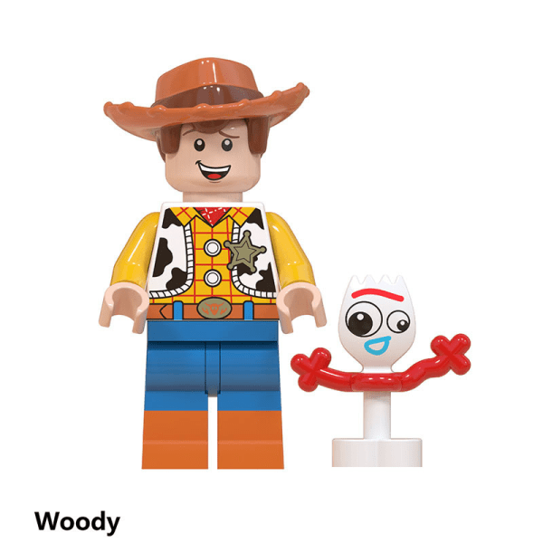 Toy Story byggklossar, Animal Buzz Lightyear Woody 6st