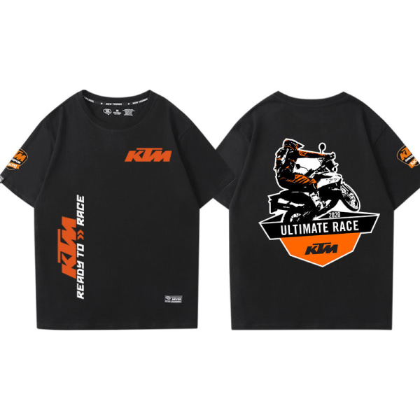 KTM Red Bull offroad motorcykel riddräkt racing dräkt kortärmad T-shirt black XS