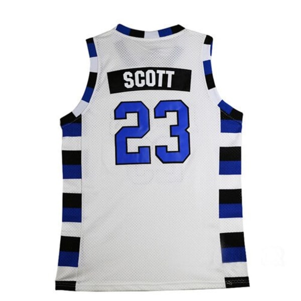 One Tree Hill Ravens baskettröja #23 Nathan Scott tröja white 2XL