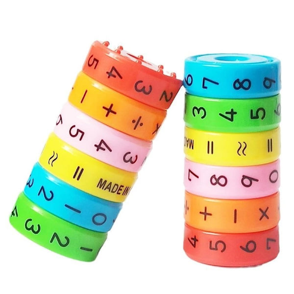 Barn matematik nummer Rubik's Cube Toy Montessori pusselspel