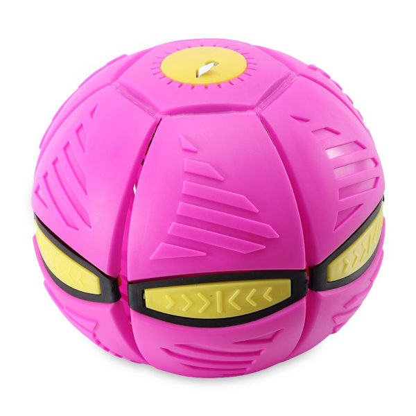 Flygande UFO platt kastskiva boll purple No LED Light