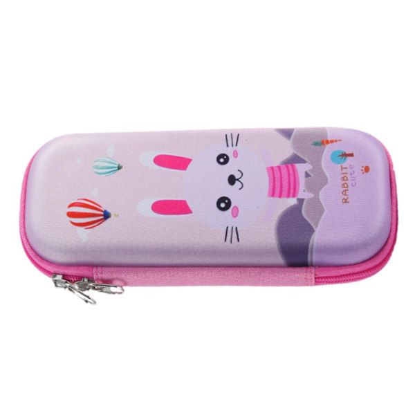 student rutigt case stor kapacitet case Pink Rabbit