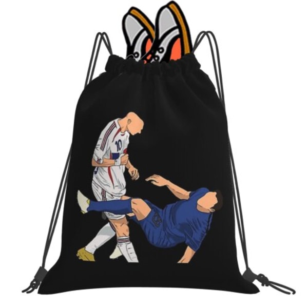 Dragsko Bag Zinedine Zidane Sport Gym Bag Resor Vuxen Barn