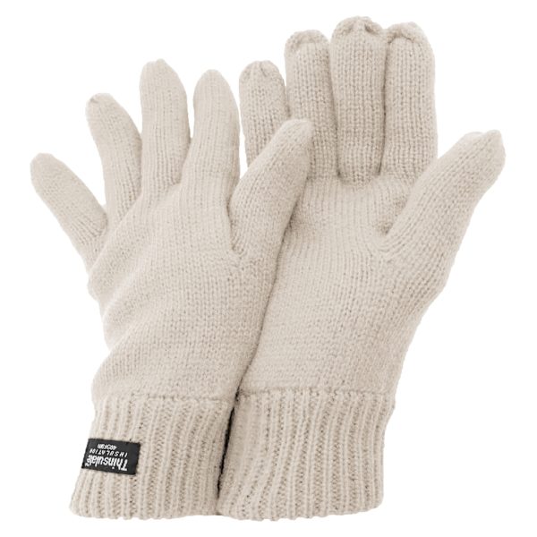 FLOSO Thinsulate thermal stickade handskar för dam/dam (3M 40g) Maroon One Size