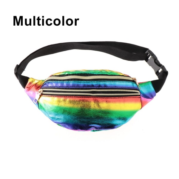 Laser Midjeväska Hip Bum Bag Fanny Pack MULTICOLOR multicolor