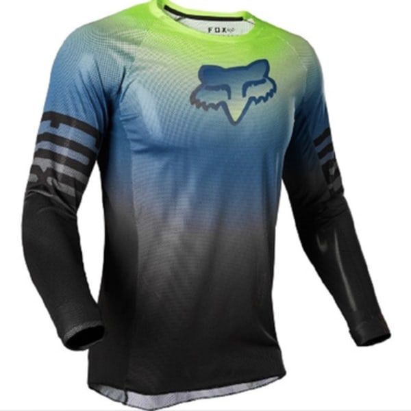 Sommar utomhus cykelkläder andas snabbtorkande lång T-shirt FOX XS