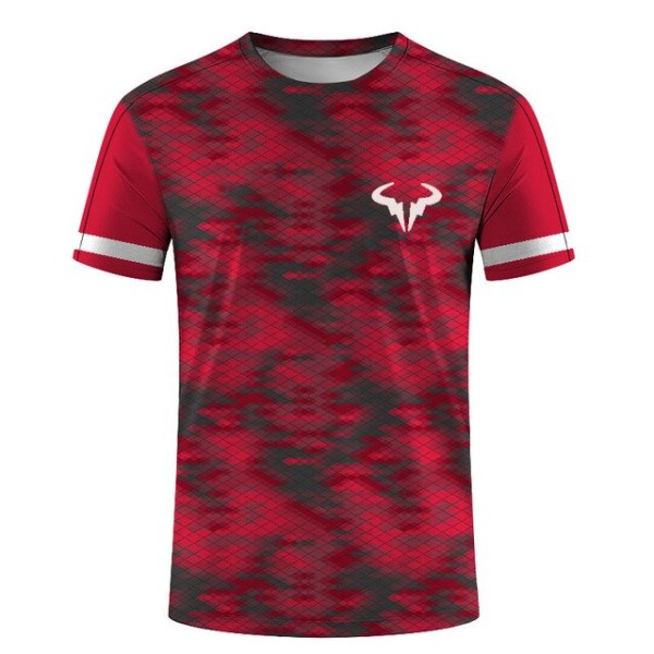 Sommar T-shirt badminton tennis serie kortärmad T-shirt style 6 2XL