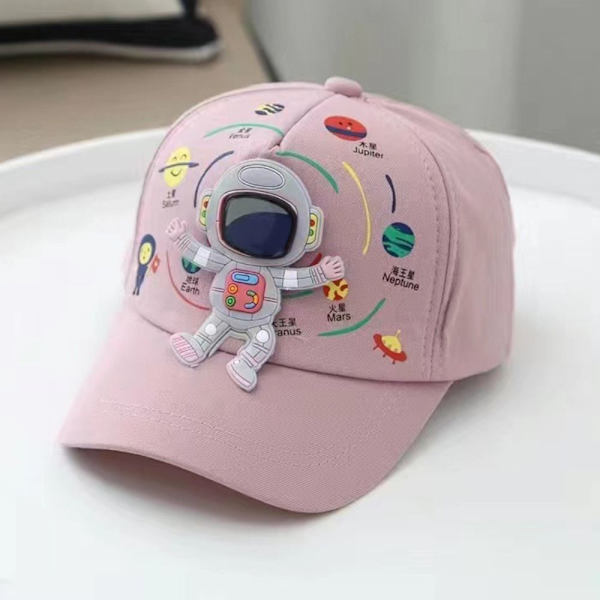 Baby Baseball Cap Barn Peaked Hattar ROSA ALL TYG ALL TYG pink All cloth-All cloth