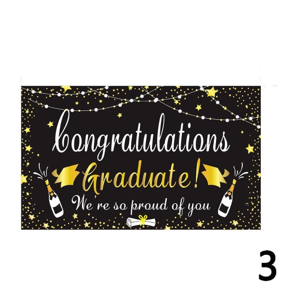 Graduation Season Banner Graduation Decorations A3 3 A3