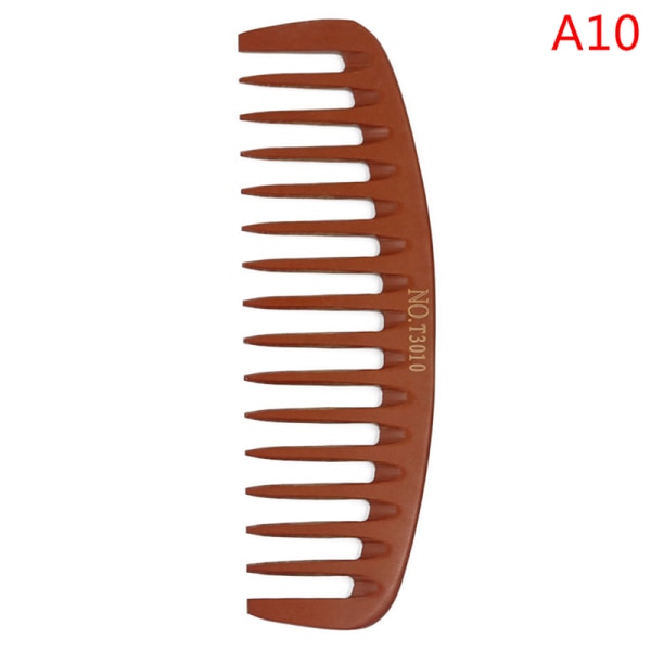 1 st Anti-statisk anti trassel trä avstickning kam hår borste Styl A10