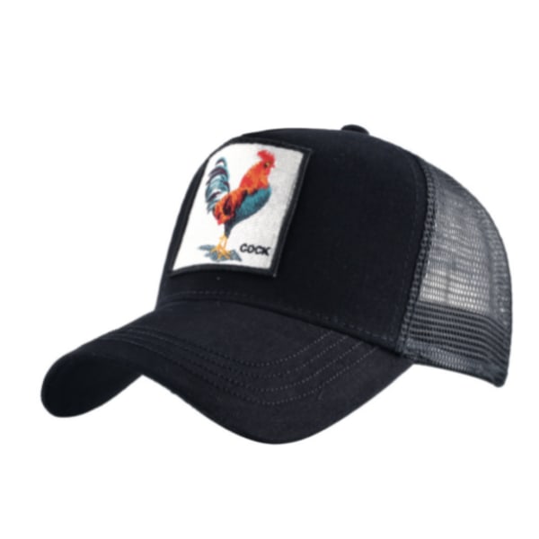 Tecknad baseballkeps Cap djur Mesh Cap utomhus Chicken