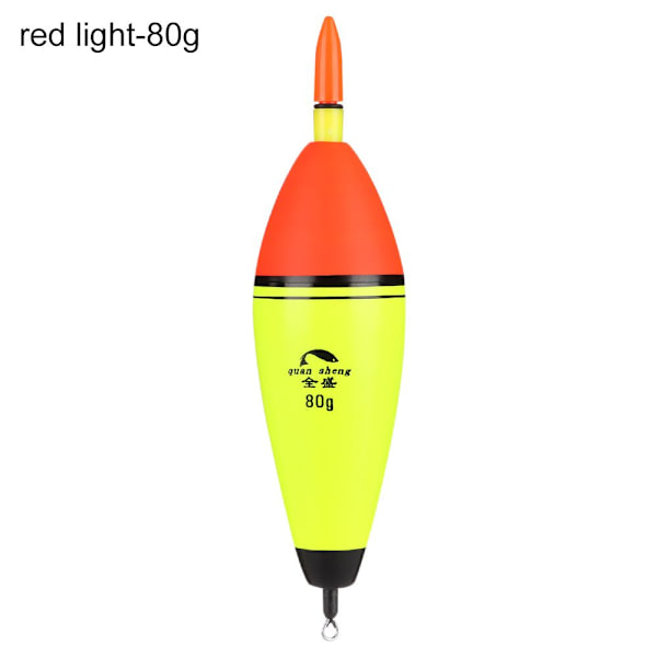 Fishing Night Float Ball Boia RÖTT LJUS80G 80G red light80g