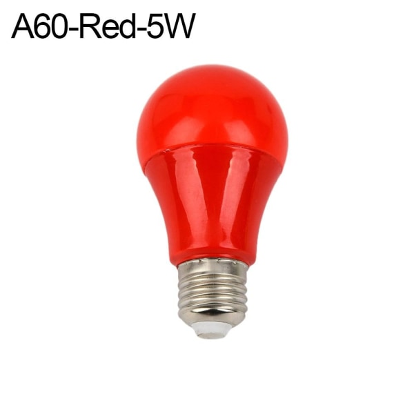 Led Colorful A60-RED-5W A60-RED-5W A60-Red-5W