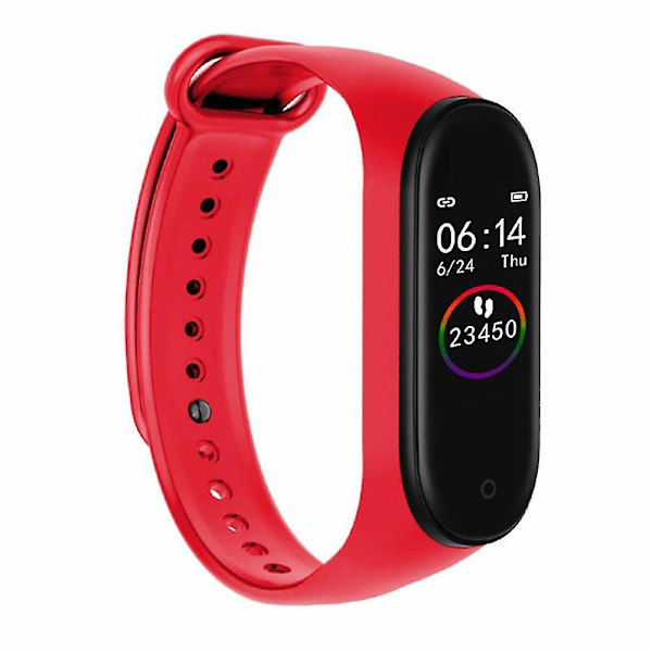 M4 Smart Band 4 Fitness Tracker Watch Sportarmband Puls Blodtryck Smartband