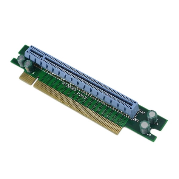 Pci-e Express 16x 90 graders adapter Riser-kort för 1u datorserverchassi