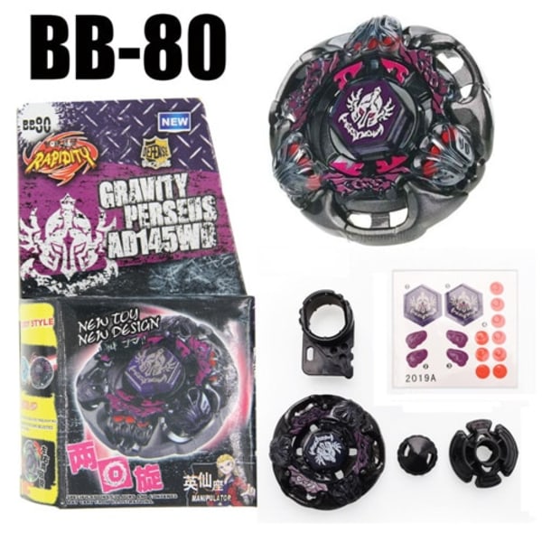 BX TOUPIE BURST BEYBLADE Spinning Top Super Giraffe Metal Fusion Master Battle Set BB86 Lila NYHET 4D Drop shopping Q0352