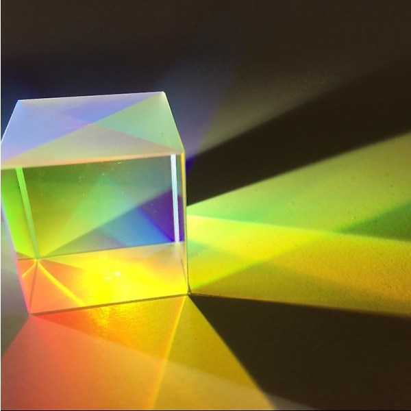 5st X-cube Dichroic Cube Prism RGB Combiner Splitter DIY Dekoration Education