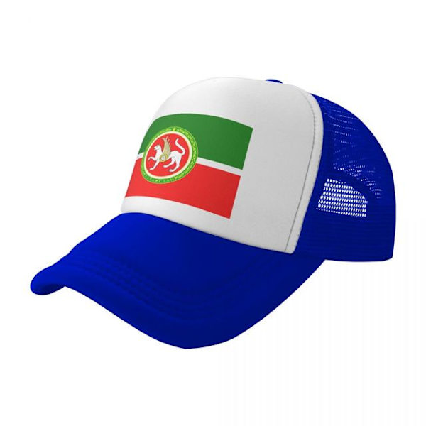 Trucker Cap Herr Tatarstan Flag Hat Baseball Cap Blue