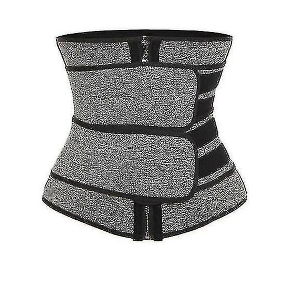 Dam waist trainer Svettbälte Gym Body Shapewear grey