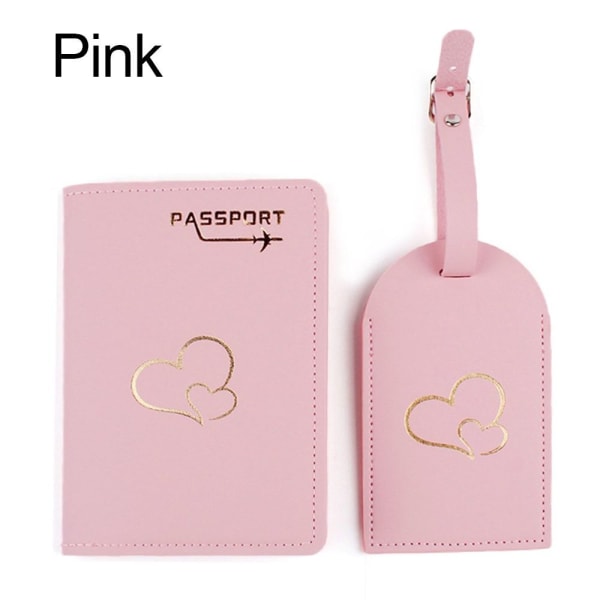 Passhållare Bagagelapp ROSA Pink