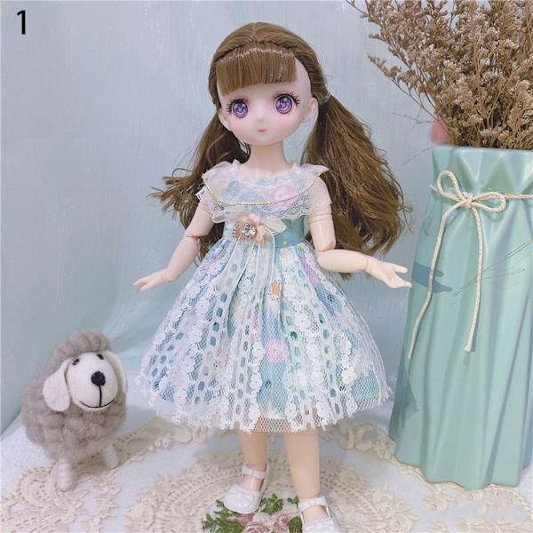 1/6 Bjd Anime Style Dolls Ball Doll Full Set 1