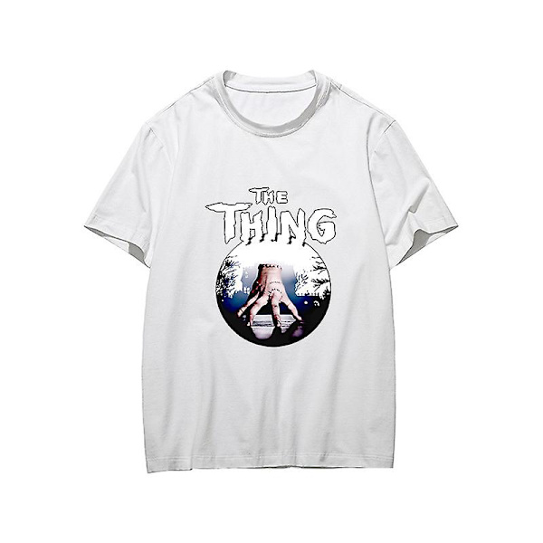 Onsdag Adams T-shirt printed kläder Ungdom Mode Toppar White-E XXS