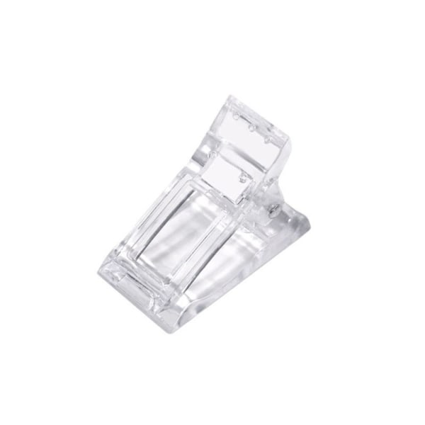 Nail Tips Clip Form Fixering Clip CLEAR Clear