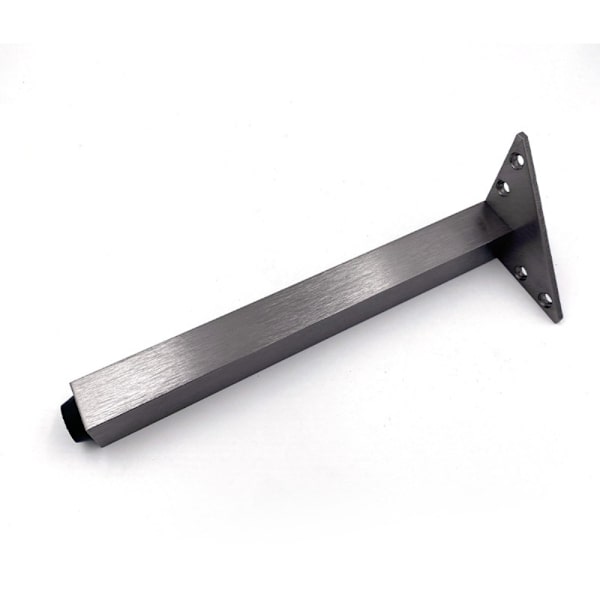 4st Bordsben Justerbara ben GRÅ 10CM Grey 10cm