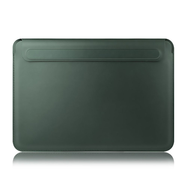 11 13 15 tums bärbar datorväska Stativfodral CASE 15,4 tum Dark Green 15.4 inch