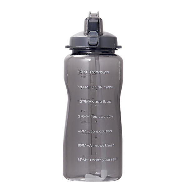 Lohill 2000ml utomhusvattenflaska med tidsmarkör style6