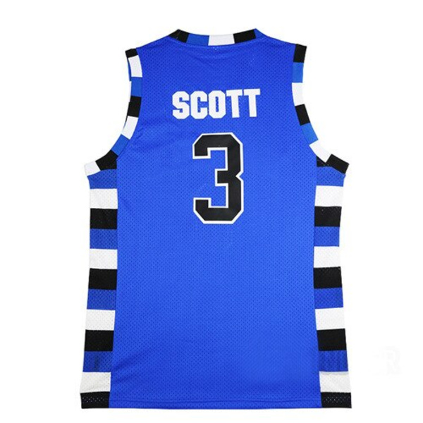 One Tree Hill Ravens baskettröja #3 Lucas Scott tröja blue S