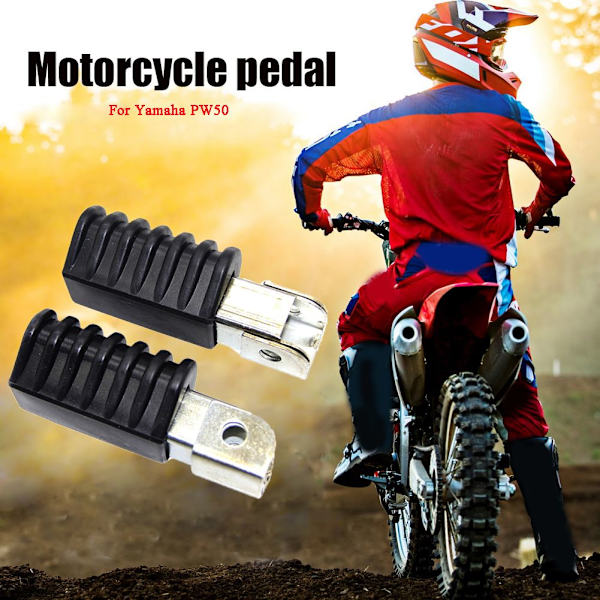 2st Motorcykelpedaler Axelfotspinnar Restpinnar