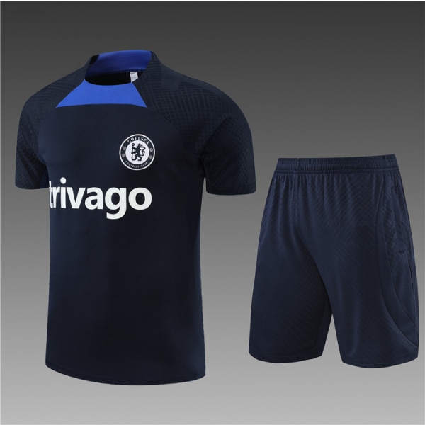 22-23 ny säsong Chelsea kortärmad jerseydräkt Navy blue S