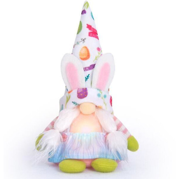Påskhare Morot Gnome Ansiktslös prydnad/prydnad