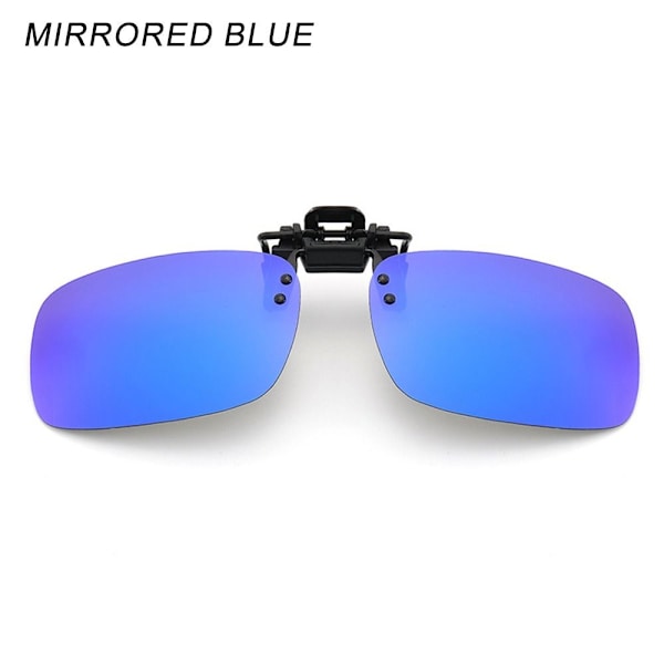 Clip-on solglasögon Polarized MIRRORED BLUE MIRRORED BLUE Mirrored Blue